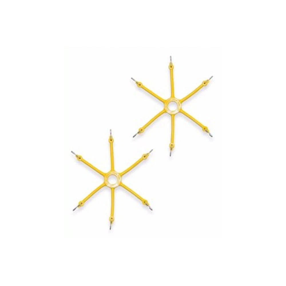 Tire Chain Adjuster/Tensioners Pair for Rim Sizes 11"-16" (6-Arm)