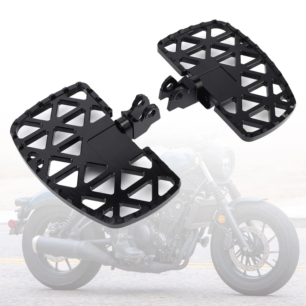 Front Footrests Foot Pegs for Honda Rebel 250 300 500 CM CMX (2017–2025)