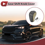1 Pc Gear Shift Knob Cover for Ford Edge (2011–2014) Beige Faux Leather