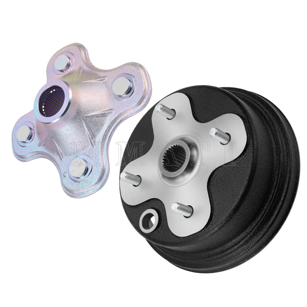 Rear Wheel Hub & Brake Drum for Yamaha (2HR-25383-01-00, 3HN-25111-02-00)