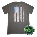 International T-Shirt for Semi Truck (Diesel, Grey, Large)