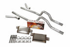 Dual Exhaust Kit 2.5" for GM C/K 20 3/4 Ton (1981–1987) - Cherry Bomb Salute