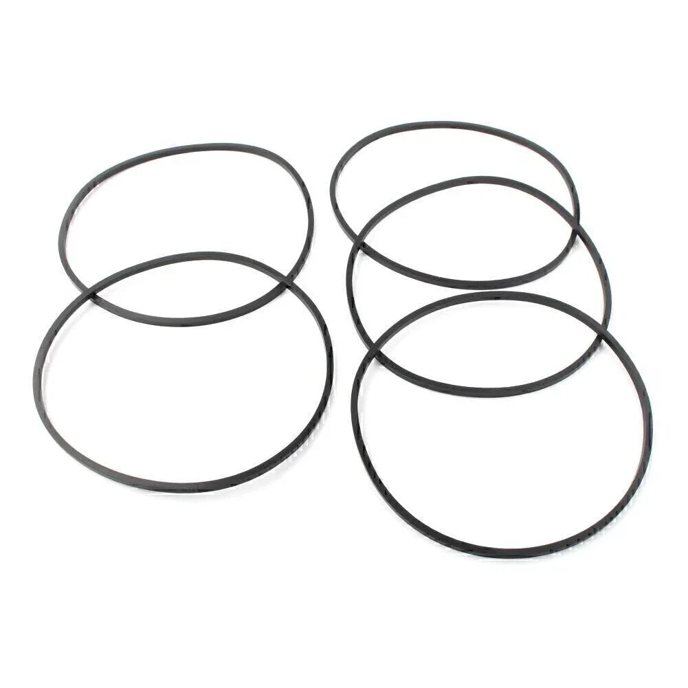 5Pcs Rubber Clutch Cover O-Ring Derby Gasket for Harley Sportster 883 1200 (94-17)