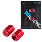 Set of 4 Universal Wheel Air Tire Valve Stem Caps for Motorcycles