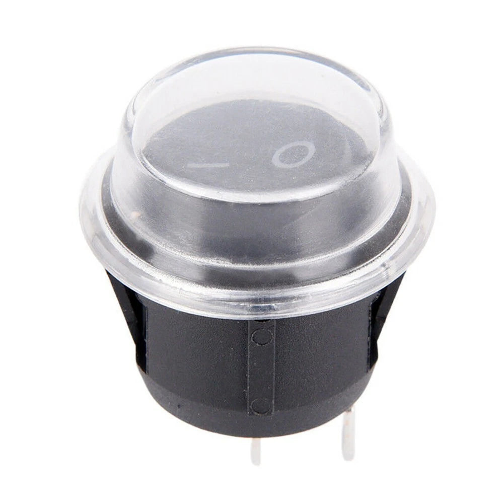 Set of 5 SPST ON/OFF Switches 10A 12V Waterproof for Boat Car