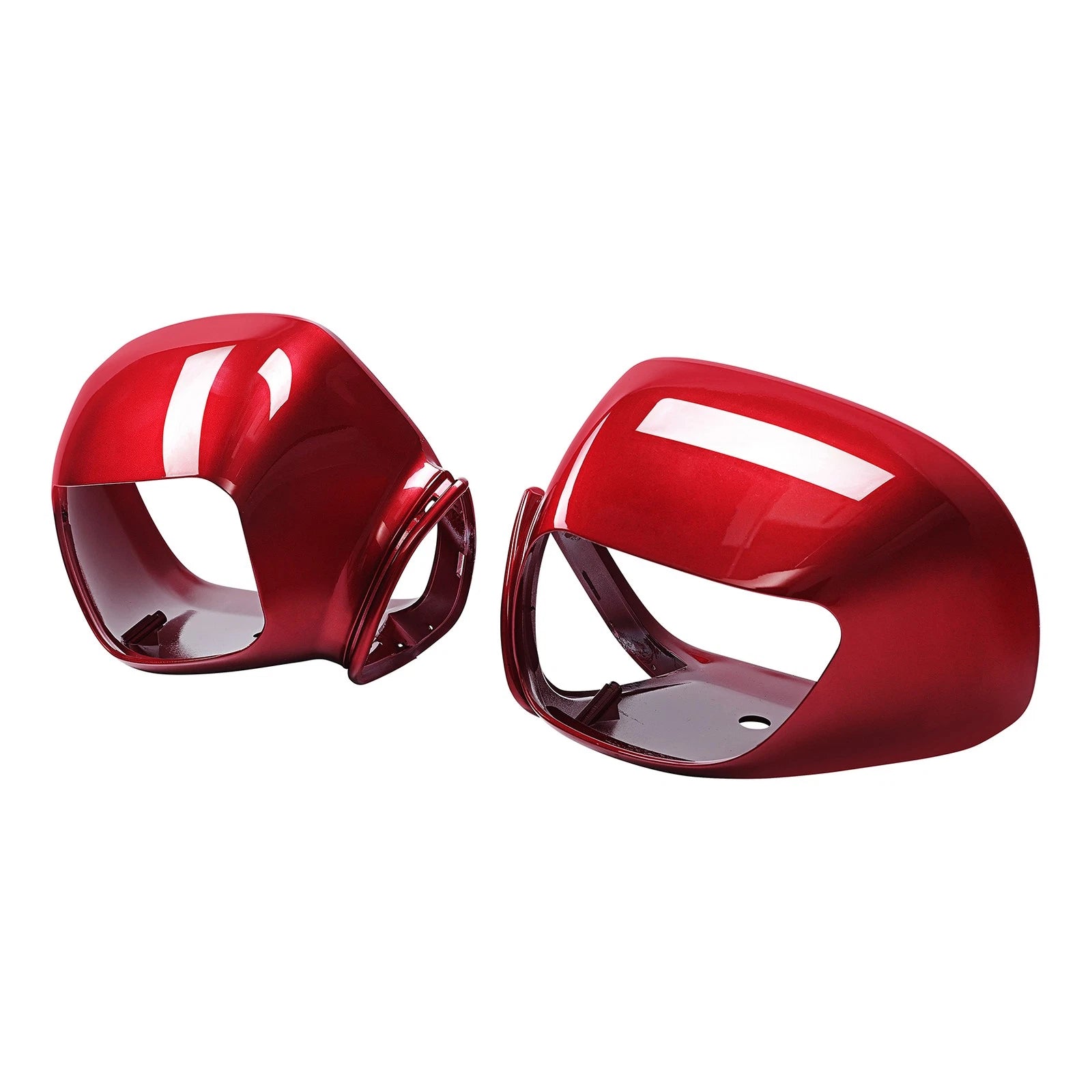 Red Rear View Mirrors Cover for Honda Goldwing GL1800 (2001–2017)