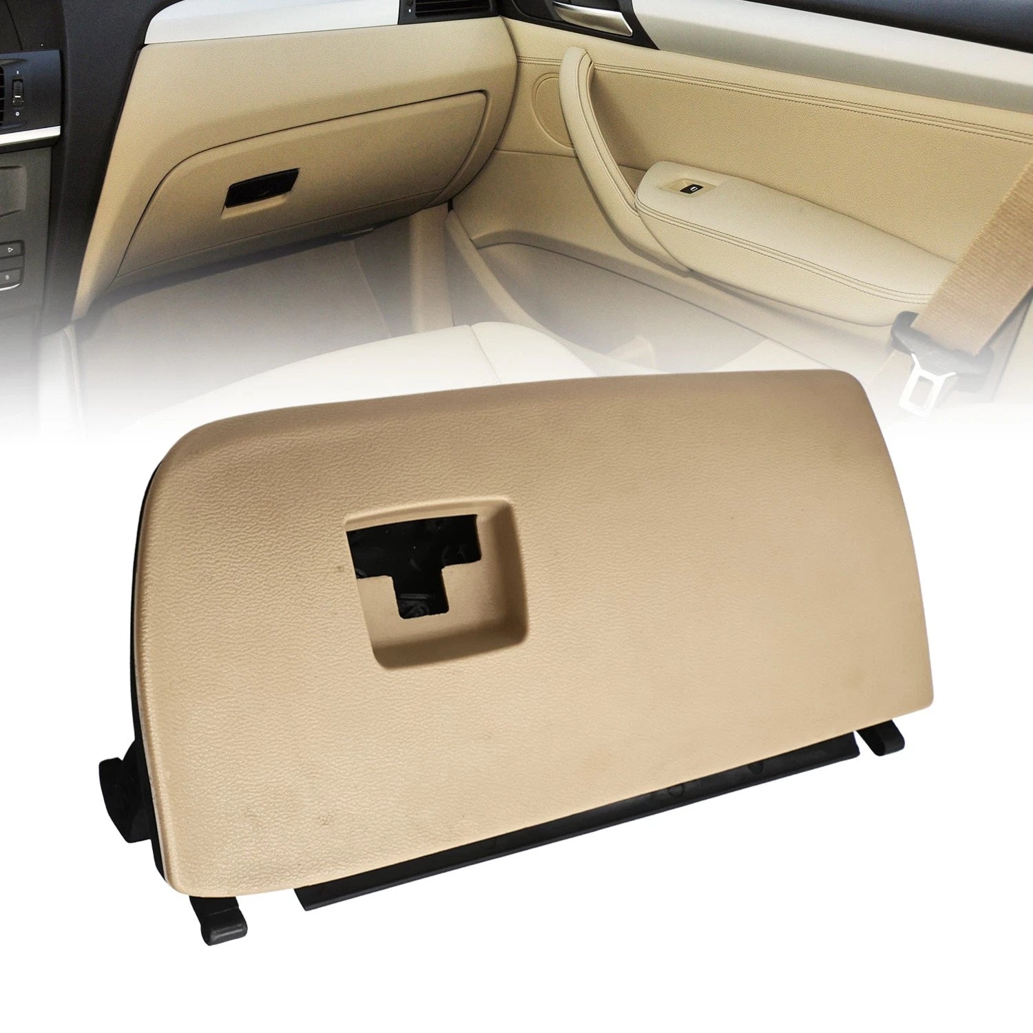 Dash Glove Box Door Lid Cover Beige for BMW X3 X4 (2011–2018) 51166839001