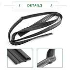 1Pc Front Left Door Window Run Channel Seal Strip for Honda Fit (2007–2019) No.72275TF0003