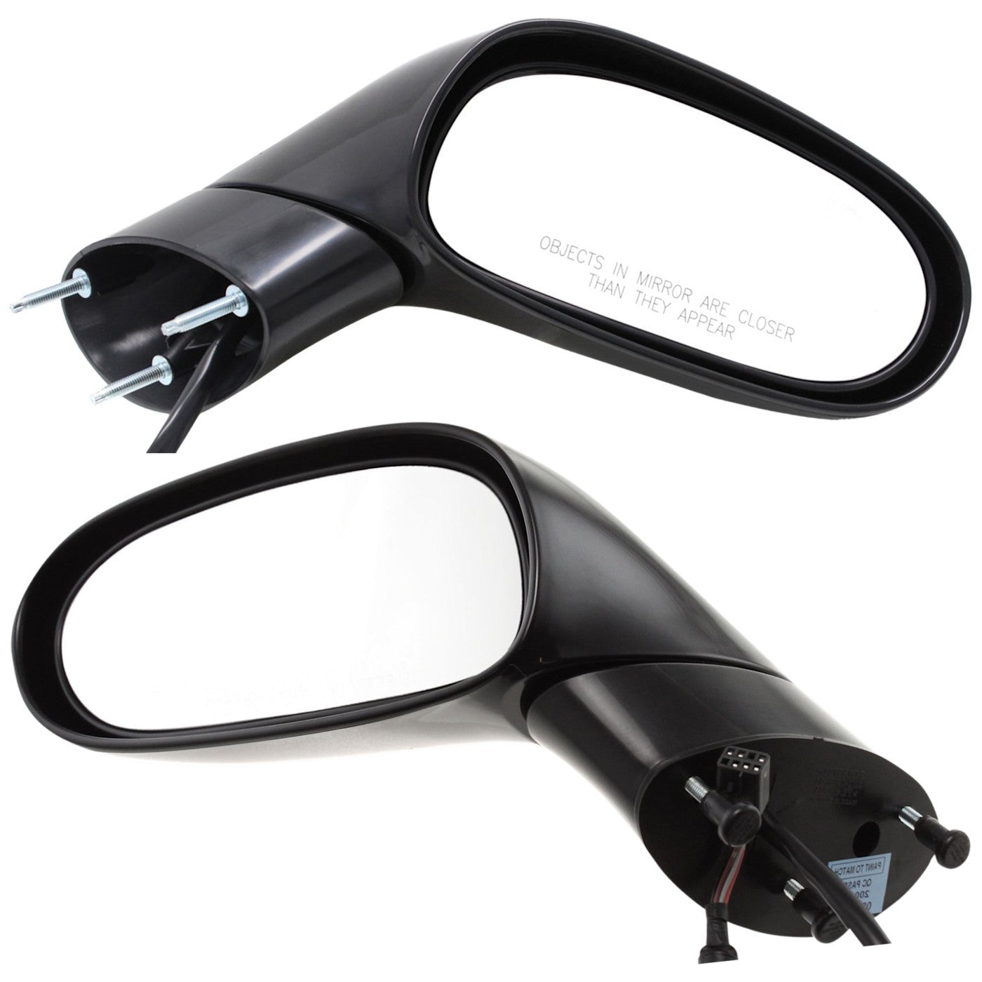 Towing Mirrors Set of 2 Heated for Chevy Corvette