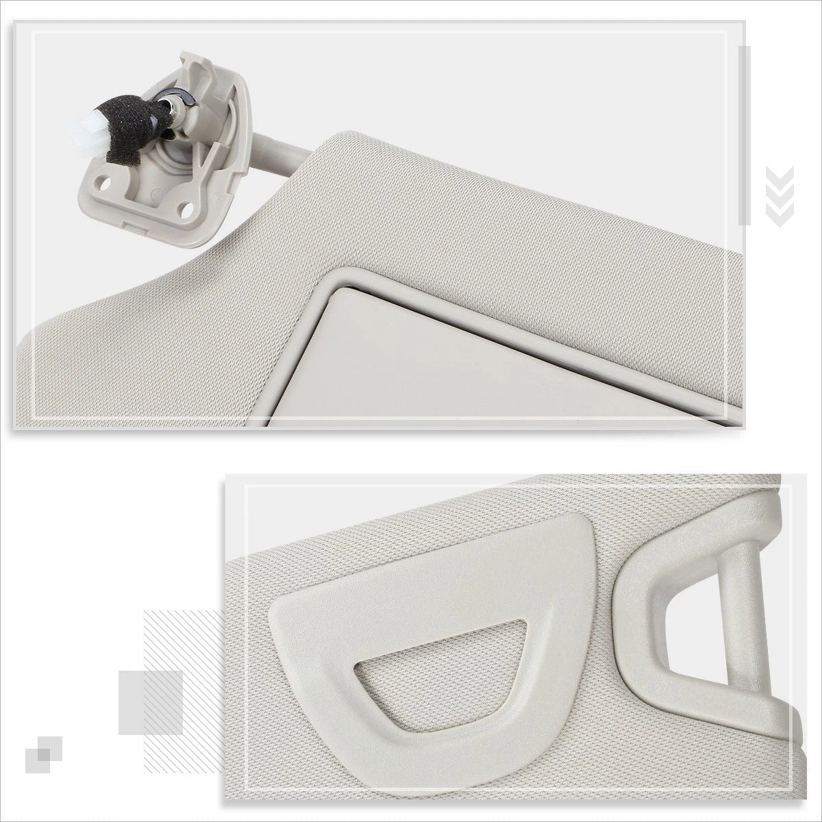 Front Bumper License Plate Mounting Bracket for Nissan Rogue (2008–2010)