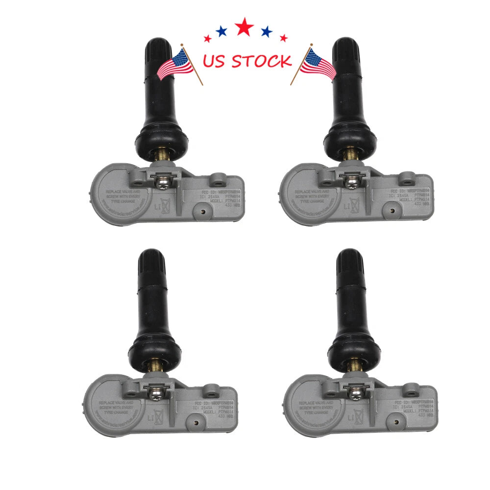 Set of 4 Tire Pressure Sensors for Dodge Ram 1500 2500 3500 4500HD (2010–2023)