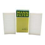 Set of 2 Mann Cabin Air Filters CU 1721-2 for BMW F25 F26 F48 X1 X3 X4