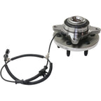 Set of 2 Wheel Hubs for Ford F-150 (2009–2010) Front 6 Lug with Bearing & Sensor