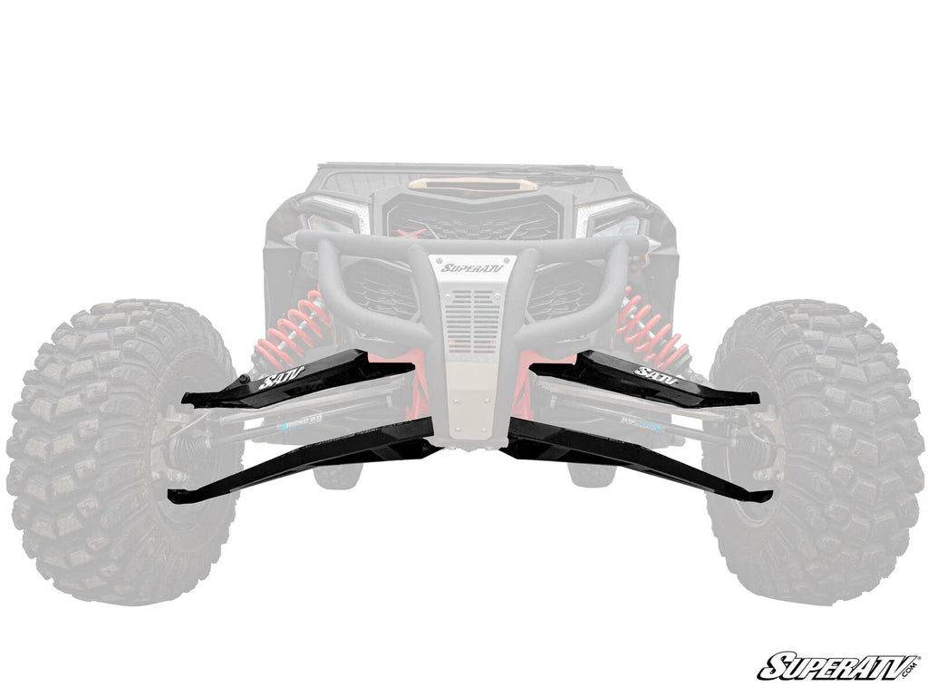SATV 1.5" Forward Offset A-Arms for Can-Am Maverick X3 (2017–2023) - Black