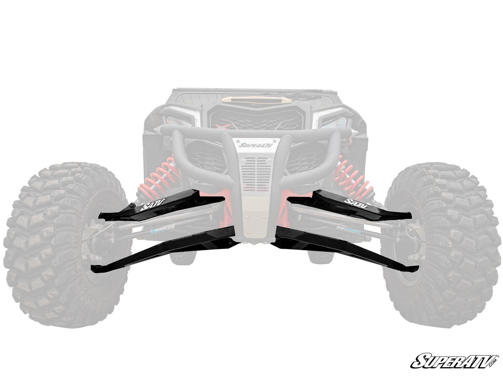 SATV 1.5" Forward Offset A-Arms for Can-Am Maverick X3 (2017–2023) - Black