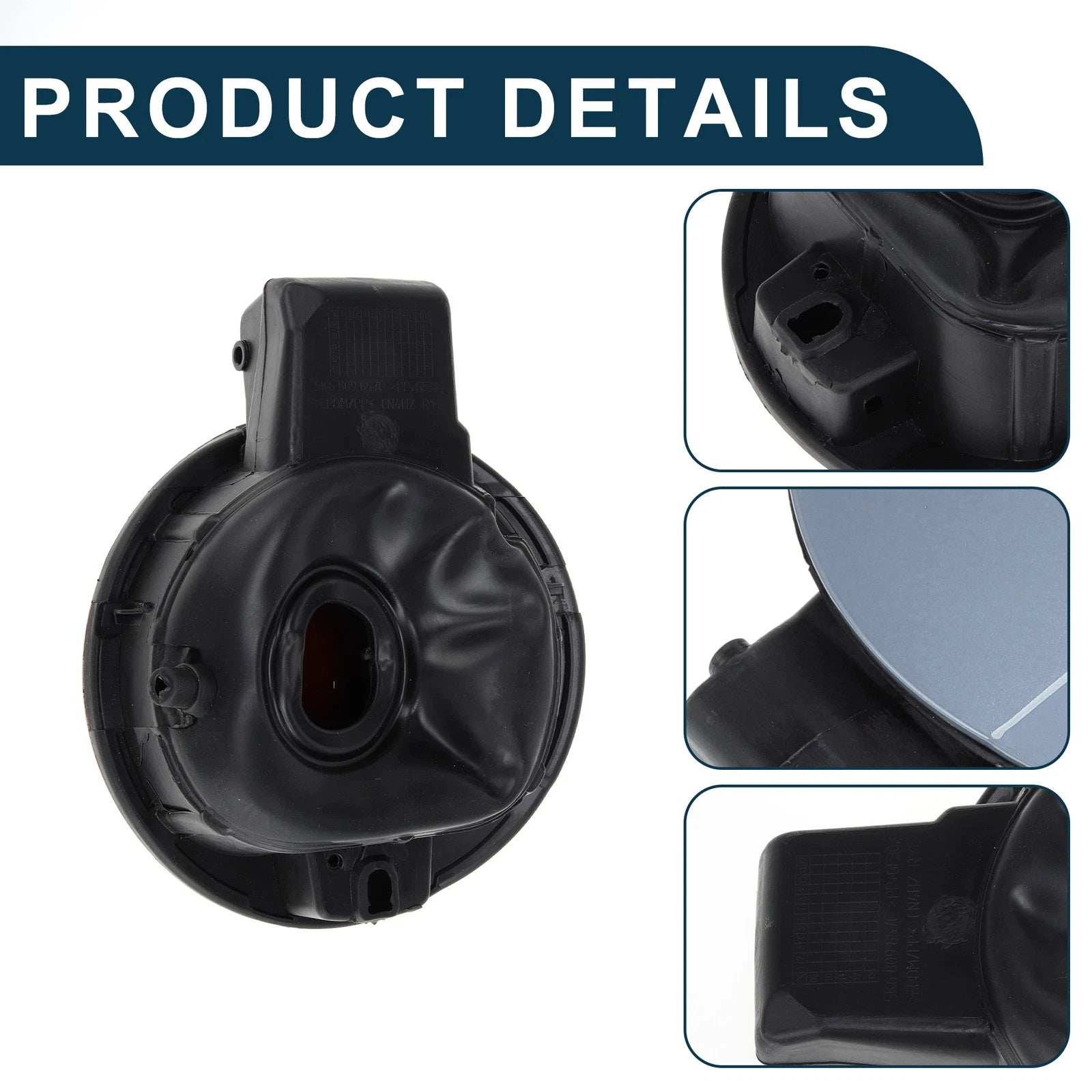Fuel Tank Door Cap for Volkswagen Golf 6 (2010–2013) - Blue Filler Flap Cover