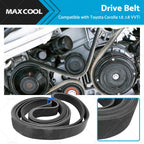 Ribbed Belt 6PK1230 for Toyota Corolla 1.8 VVTi (ZRE152R, ZRE172R)