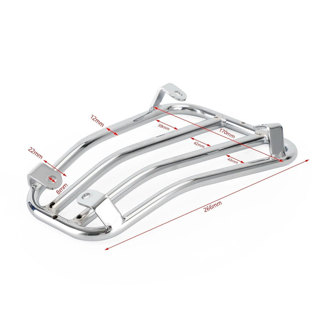 Chrome Floor Board Luggage Rack for Vespa Primavera Sprint 125 150 (2014–2023)