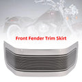 Front Fender Trim Skirt for Harley Touring Electra Glide Road King (1986–2013) Silver