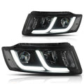 LED DRL Bar Projector Headlights for Jeep Grand Cherokee (2014–2016)