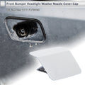 Bumper Headlight Washer Nozzle Cover Cap for BMW X5 F15 (2014–2018) White