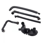 5 x PCV Crankcase Vent Valve & Breather Hose for BMW E46 325i 330i (2000-2006)