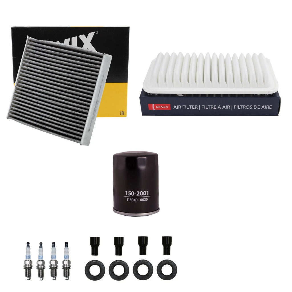 Tune Up Kit with 4 Spark Plugs & Boots for Lexus HS250h (2010–2012)