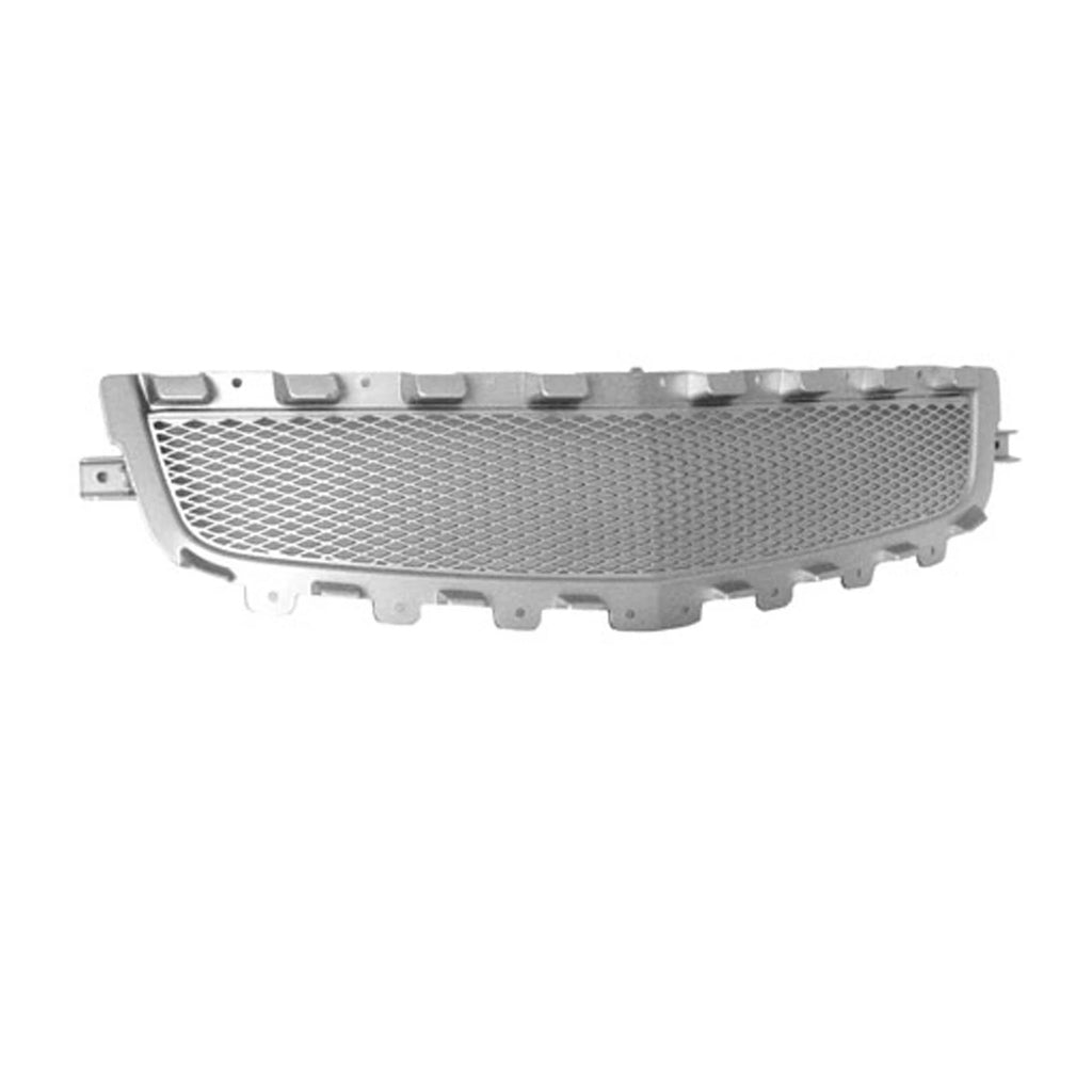 Replacement Silver Plastic Front Center Grille For 2008-2012 Chevrolet Malibu