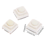 5PCS 3.1x3.3x2.5mm Tactile Push Button Switch 4-Pin for DIY Electronics