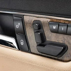 4 x Door Unlock Lock Button Covers for Mercedes W204 C-Class, W212 E-Class