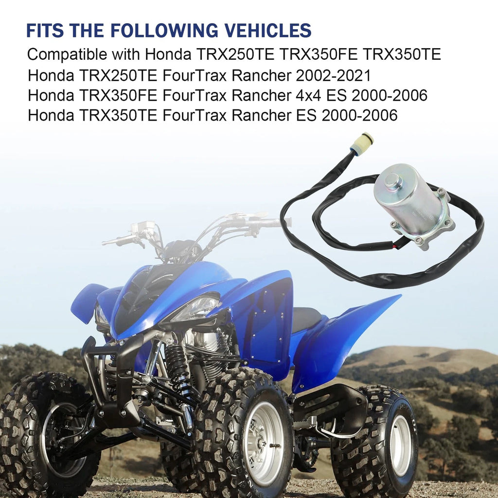 Power Shift Control Motor for Honda TRX250TE Fourtrax Recon ES (2002–2023)