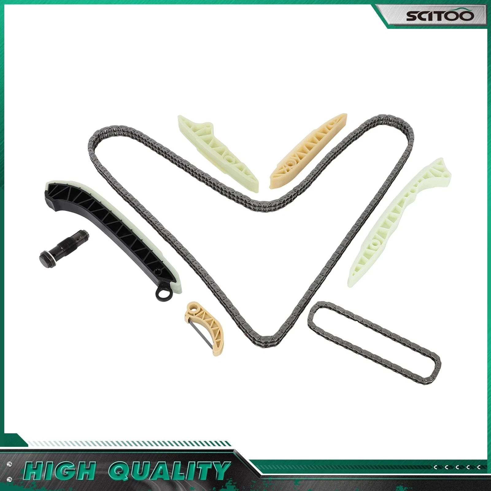 Timing Chain Kit for Mercedes-Benz C230 C350 CLK350 E280 E250 R350 S350 (2007–2015)