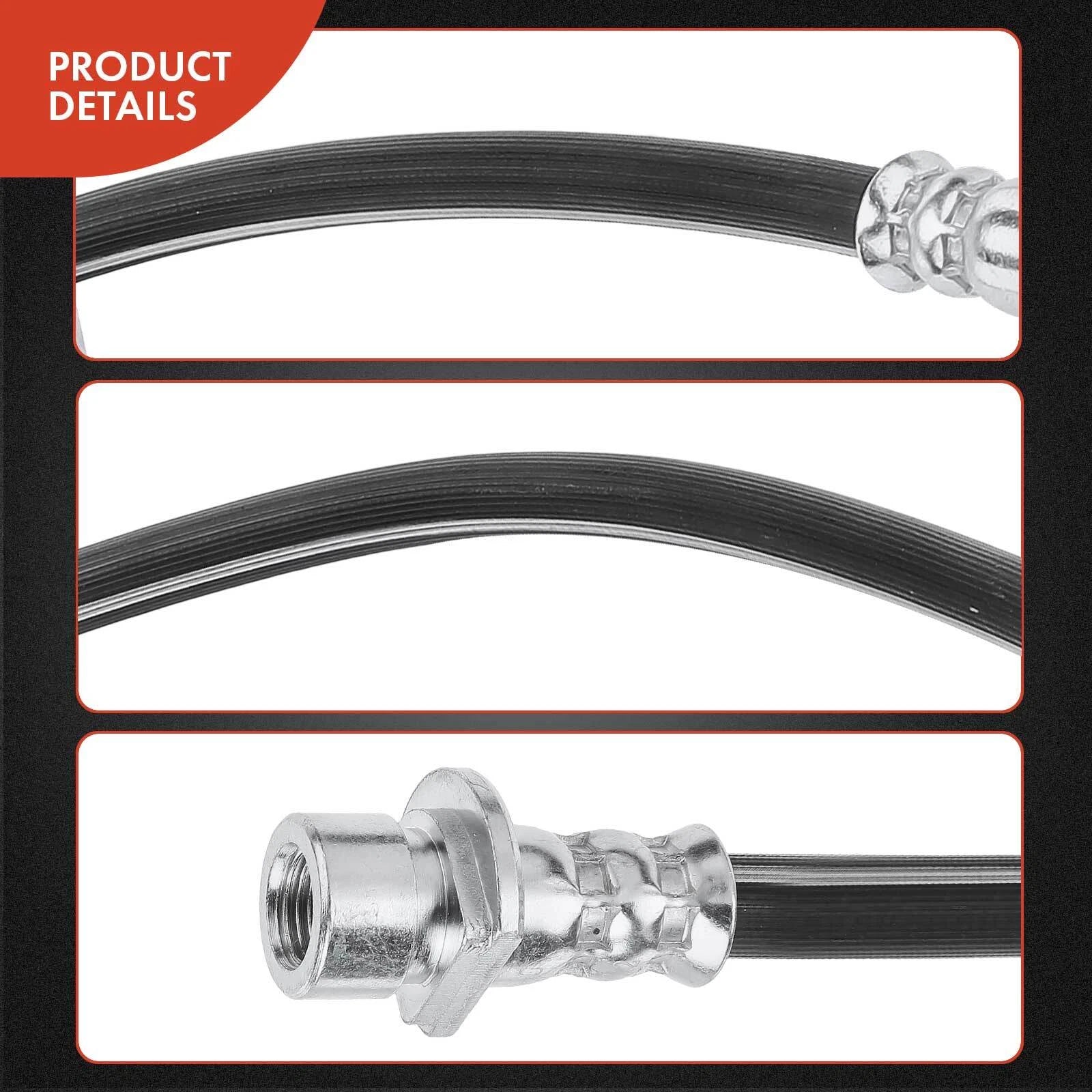 Front Left Brake Hydraulic Hose for Honda Accord (1990–1997)
