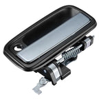 Set of 2 Chrome Outer & Black Inner Door Handles for Toyota Tacoma (1995–2004)