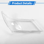 1 Pcs Headlight Lens Cover for Honda Acura (2007–2013) PC Clear