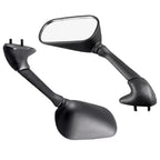 Oval Matte Rear View Mirrors for Yamaha YZF R6 (2001-2003)