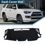 Dashboard Cover Mat for Subaru Levorg (2014–2021) Black Blue Set of 1