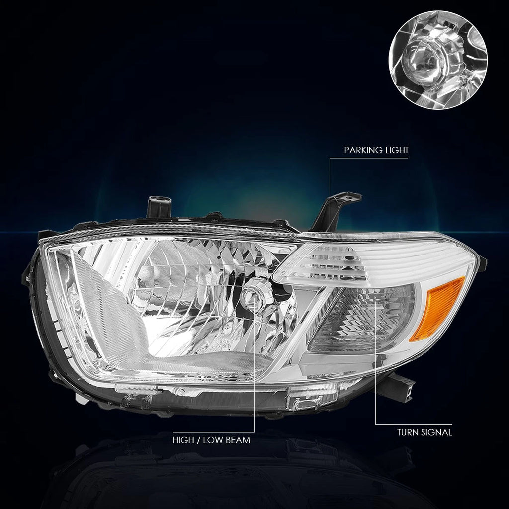 Factory Style Headlight Set for Ford E150/250 E350/450 (2008–2021)