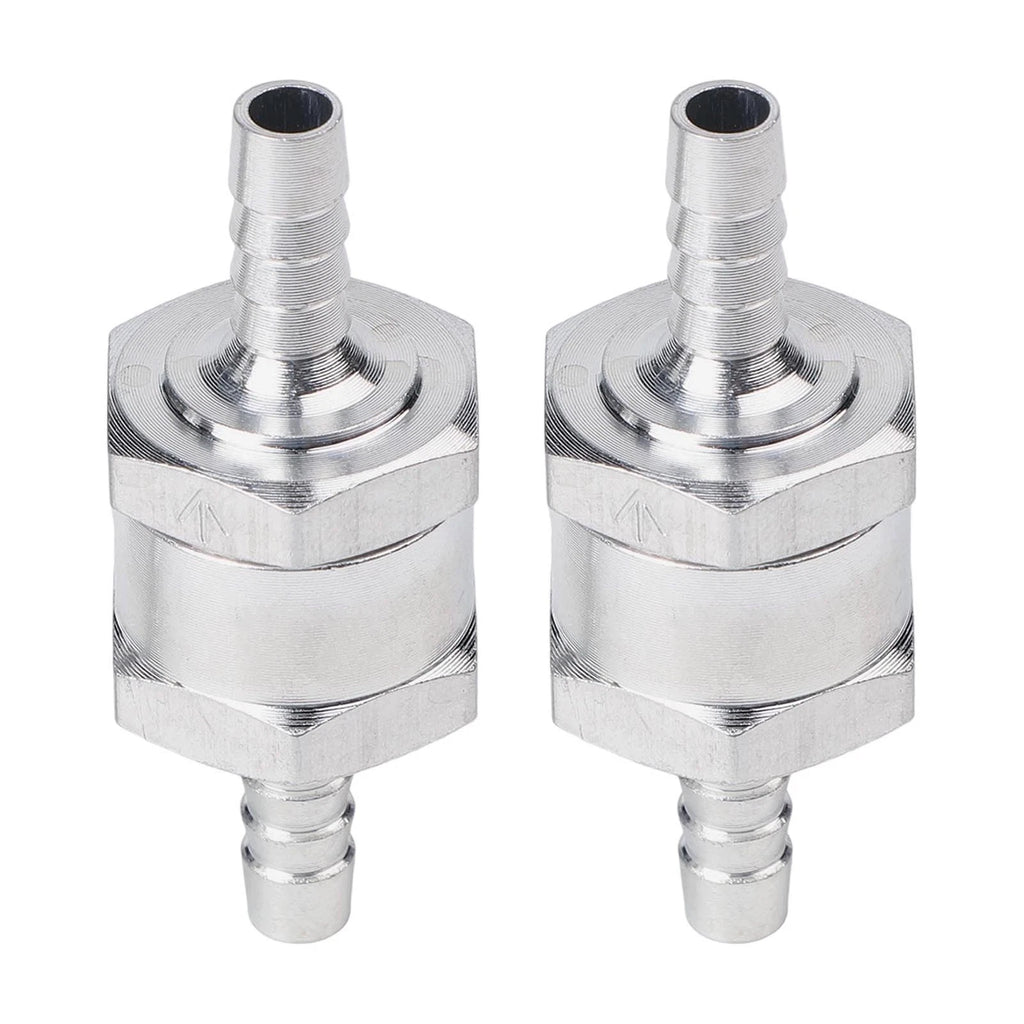 6mm Fuel Valves with 4 Hose Clamps for Cars and Boats (Universal)