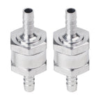 6mm Fuel Valves with 4 Hose Clamps for Cars and Boats (Universal)