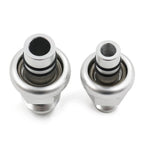 Car Aluminum Alloy Fuel Rail Adapter Kit 6AN 8AN for Ford Mustang (1986-1998)