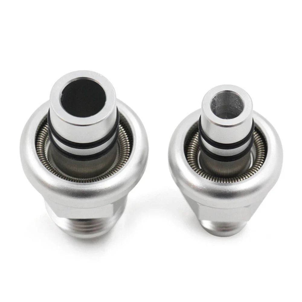Car Aluminum Alloy Fuel Rail Adapter Kit 6AN 8AN for Ford Mustang (1986-1998)