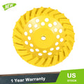 7-Inch Diamond Cup Grinding Wheel for Concrete (5/8-11 Arbor)