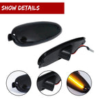 Smoked Amber LED Side Marker Lights for Ford Taurus Sable (1996–1999)