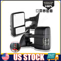 Power Heated Tow Mirrors with Smoke Turn Signal for Ford F250 F350 F450 F550
