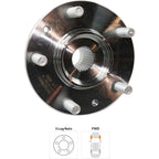 Wheel Hubs for Mazda 6 (2003–2013) Front & Rear