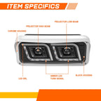 Front Upper Grille Insert for Toyota RAV4 (2019–2024) w/ Sensor Holes
