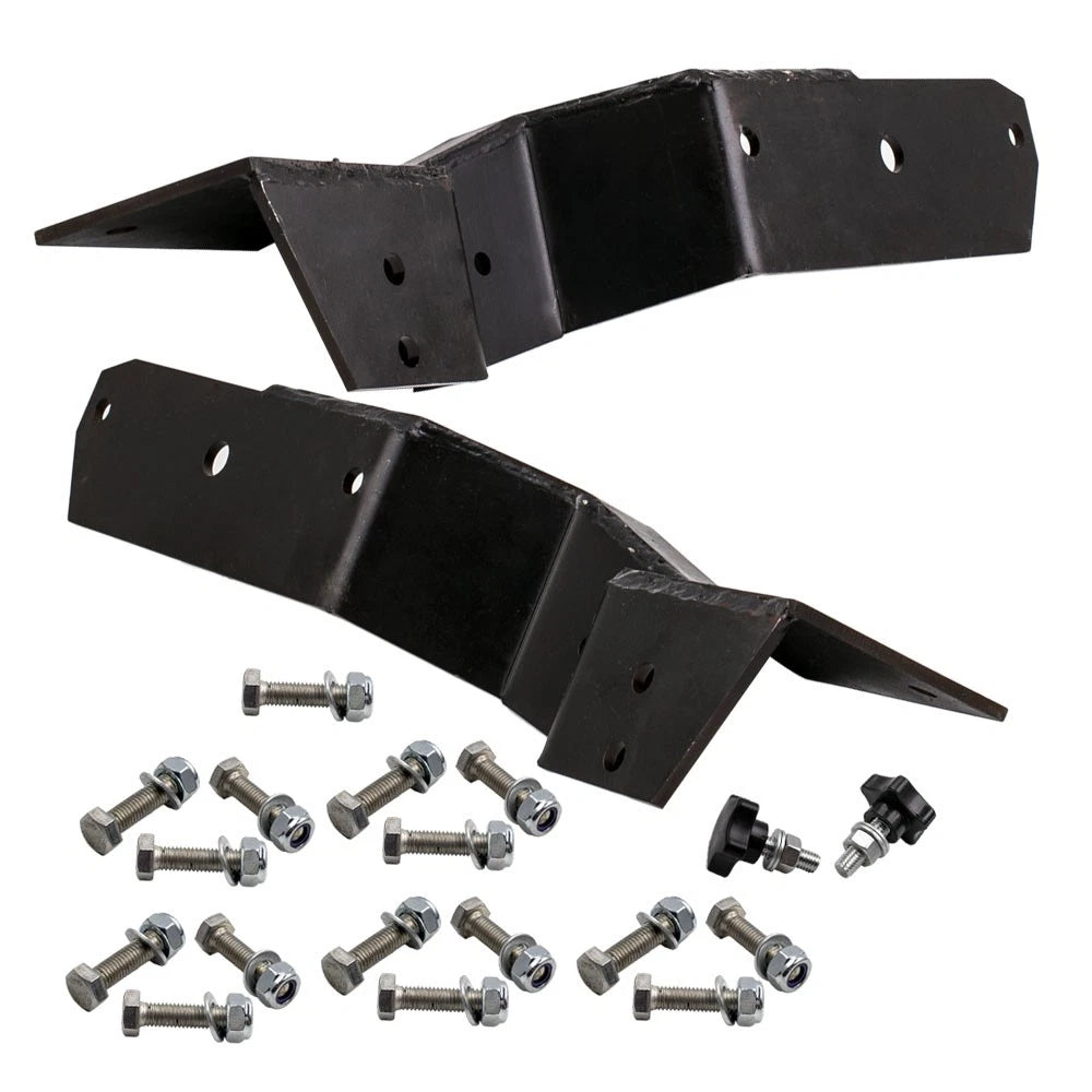 1 Pair Rear Frame C Notch Kit for Chevrolet C10 GMC Pickup (1963–1972)