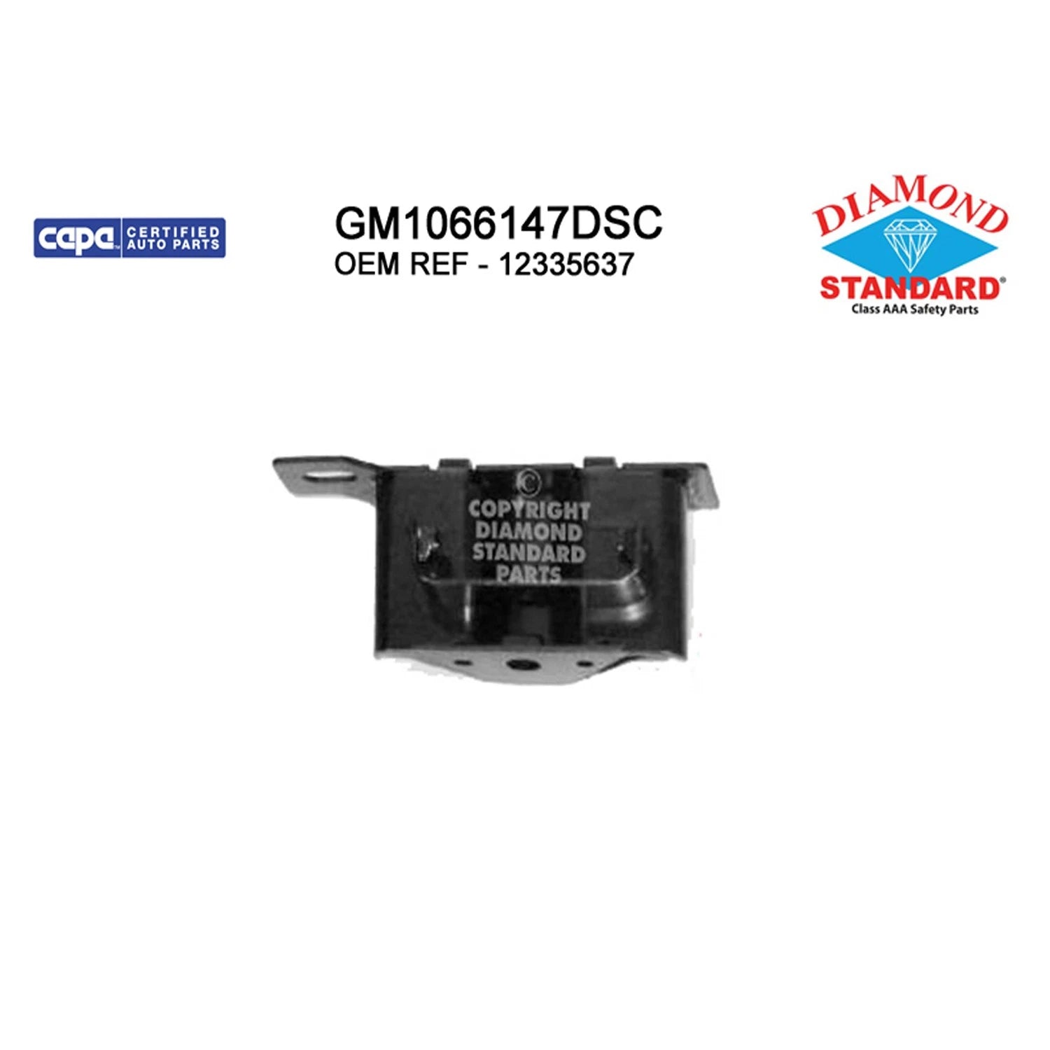 Replacement Steel Driver Side Front Impact Bar Bracket for (See compatibility Chart)