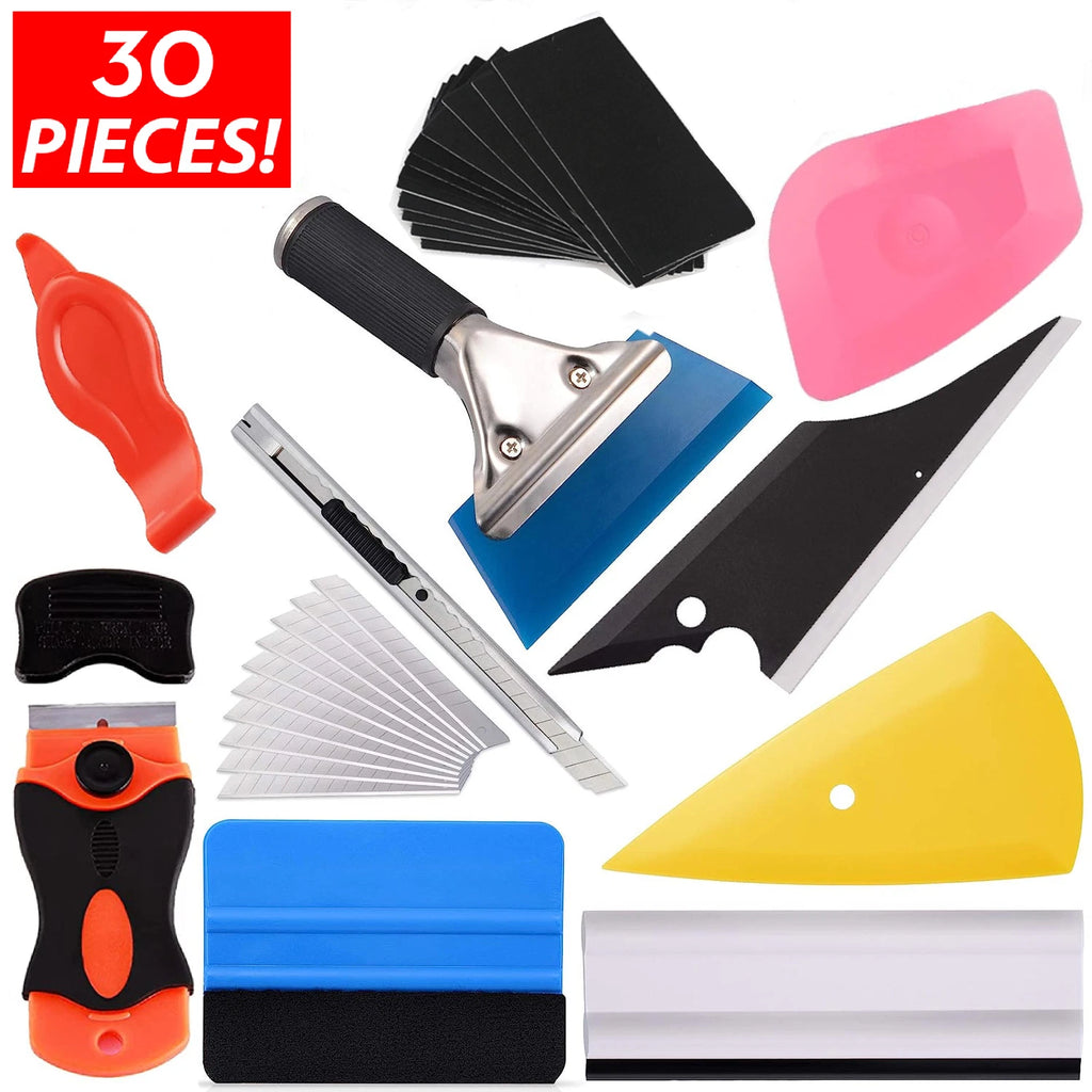 30PCS Window Film Tinting Tools Kit for Automotive Applications